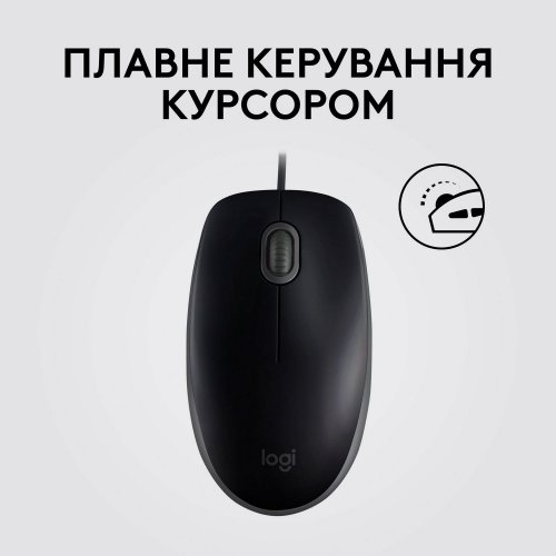 Фото Мышка Logitech B110 Optical USB Black