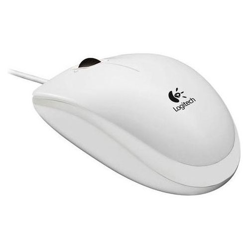 Миша Logitech B110 Optical White купити в Україні: Київ, Львів, Хмельницький, Тернопіль, Івано-Франківськ | Низька ціна, відгуки, характеристики від TELEMART фото