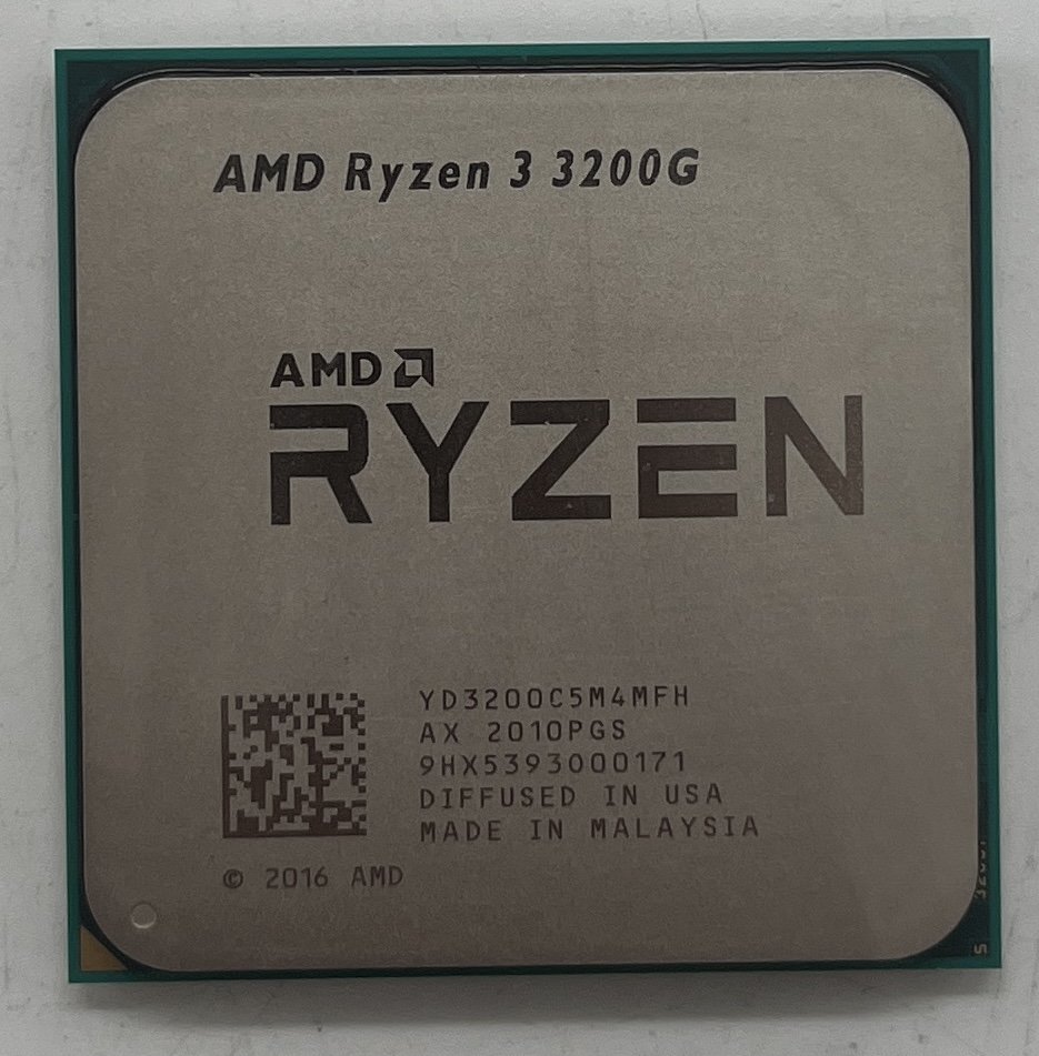 Купить Процессор AMD Ryzen 3 3200G 3.6(4)GHz 4MB sAM4 Tray (YD3200C5M4MFH)  (Восстановлено продавцом, 640597) с проверкой совместимости: обзор,  характеристики, цена в Киеве, Днепре, Одессе, Харькове, Украине |  интернет-магазин TELEMART.UA