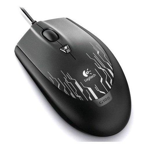 Миша Logitech Gaming Mouse G100 Black купити в Україні: Київ, Львів, Хмельницький, Тернопіль, Івано-Франківськ | Низька ціна, відгуки, характеристики від TELEMART фото