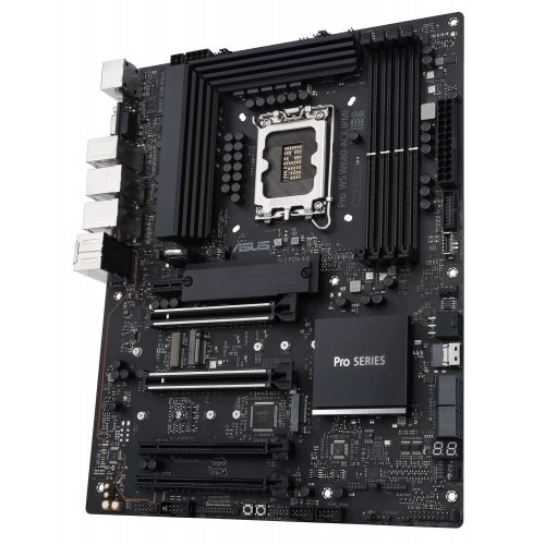 Материнська плата Asus Pro WS W680-ACE IPMI (s1700, Intel W680) купити з перевіркою сумісності: огляд, характеристики, ціна у Києві, Львові, Вінниці, Хмельницькому, Івано-Франківську, Україні | інтернет-магазин TELEMART.UA фото