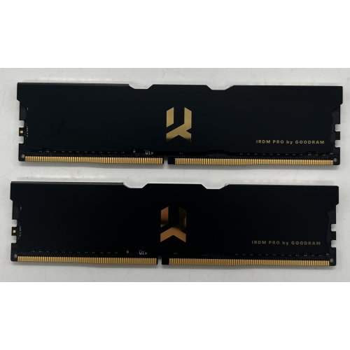 Купить Озу GoodRAM DDR4 16GB (2x8GB) 4000Mhz IRDM Pro (IRP-4000D4V64L18S/16GDC) (Восстановлено продавцом, 641191) с проверкой совместимости: обзор, характеристики, цена в Киеве, Днепре, Одессе, Харькове, Украине | интернет-магазин TELEMART.UA фото