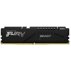 ОЗУ Kingston DDR5 16GB 6400Mhz FURY Beast Black (KF564C32BB-16) (Поврежденная упаковка, 641351)