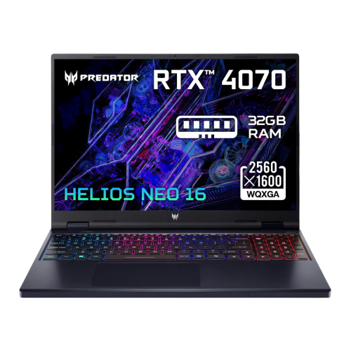 Купить Ноутбук Acer Predator Helios Neo 16 PHN16-72 (NH.QREEU.008) Black - цена в Харькове, Киеве, Днепре, Одессе
в интернет-магазине Telemart фото