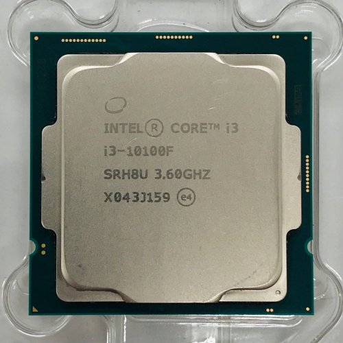 Процесор Intel Core i3-10100F 3.6(4.3)GHz 6MB s1200 Tray (CM8070104291318) (Відновлено продавцем, 641914) купити з перевіркою сумісності: огляд, характеристики, ціна у Києві, Львові, Вінниці, Хмельницькому, Івано-Франківську, Україні | інтернет-магазин TELEMART.UA фото