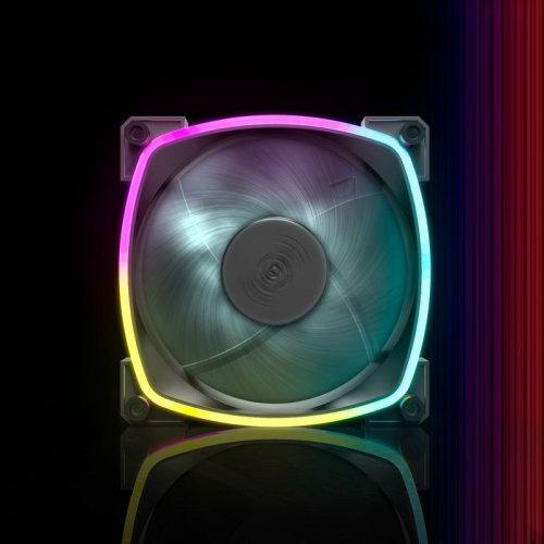 Набор кулеров Montech AX120 PWM 3 in 1 Black купить в Украине: Киев, Днепр, Харьков, Одесса  | Проверка совместимости, низкая цена, отзывы, характеристики от TELEMART фото