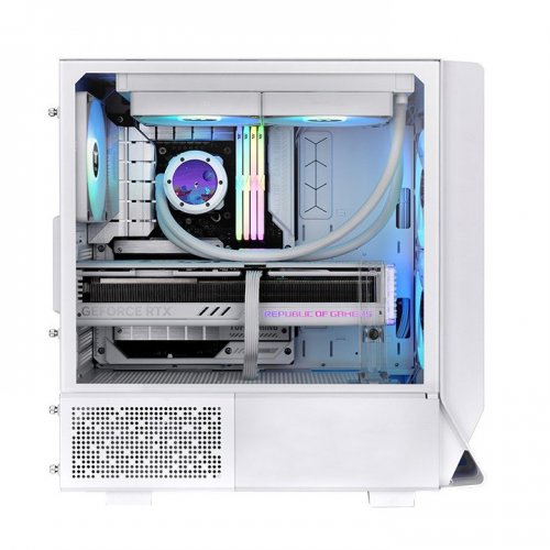 Корпус Thermaltake Ceres 330 ARGB Tempered Glass без БЖ (CA-1Y2-00M6WN-01) Snow купити з перевіркою сумісності: огляд, характеристики, ціна у Києві, Львові, Вінниці, Хмельницькому, Івано-Франківську, Україні | інтернет-магазин TELEMART.UA фото