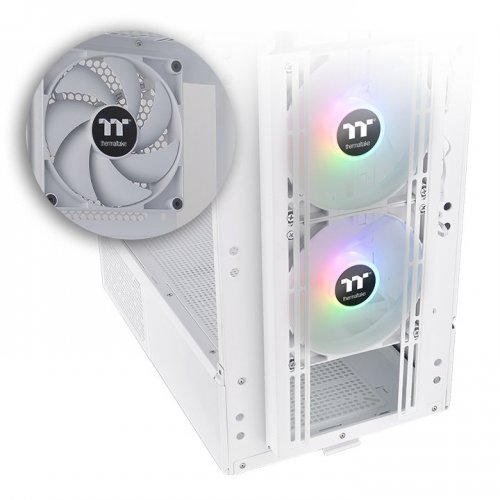 Купить Корпус Thermaltake Ceres 330 ARGB Tempered Glass без БП (CA-1Y2-00M6WN-01) Snow с проверкой совместимости: обзор, характеристики, цена в Киеве, Днепре, Одессе, Харькове, Украине | интернет-магазин TELEMART.UA фото