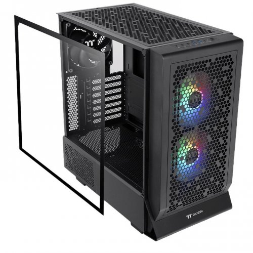 Купить Корпус Thermaltake Ceres 330 ARGB Tempered Glass без БП (CA-1Y2-00M1WN-01) Black с проверкой совместимости: обзор, характеристики, цена в Киеве, Днепре, Одессе, Харькове, Украине | интернет-магазин TELEMART.UA фото