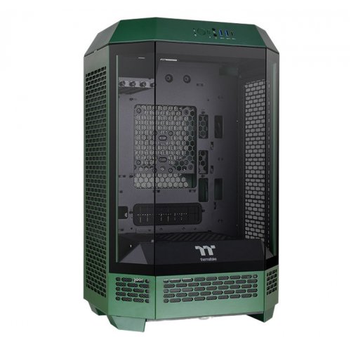 Продать Корпус Thermaltake The Tower 300 Tempered Glass без БП (CA-1Y4-00SCWN-00) Racing Green по Trade-In интернет-магазине Телемарт - Киев, Днепр, Украина фото