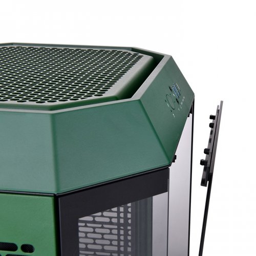 Продать Корпус Thermaltake The Tower 300 Tempered Glass без БП (CA-1Y4-00SCWN-00) Racing Green по Trade-In интернет-магазине Телемарт - Киев, Днепр, Украина фото