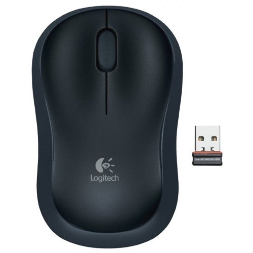 Купить Мышка Logitech Wireless Mouse M175 Black - цена в Харькове, Киеве, Днепре, Одессе
в интернет-магазине Telemart фото