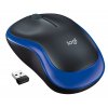 Photo Mouse Logitech Wireless Mouse M185 Blue