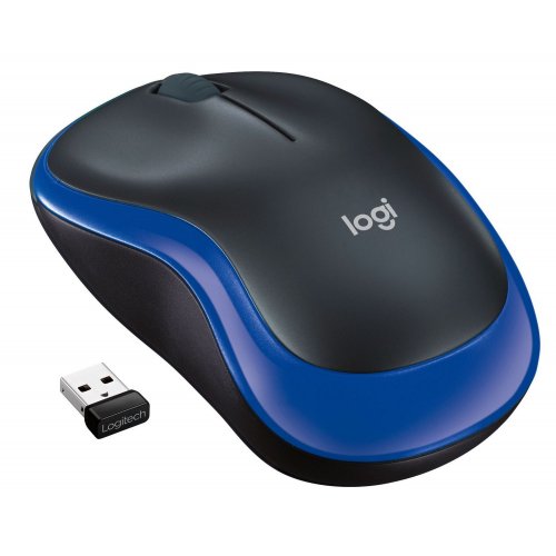 Photo Mouse Logitech Wireless Mouse M185 Blue