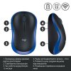 Фото Мышка Logitech Wireless Mouse M185 Blue