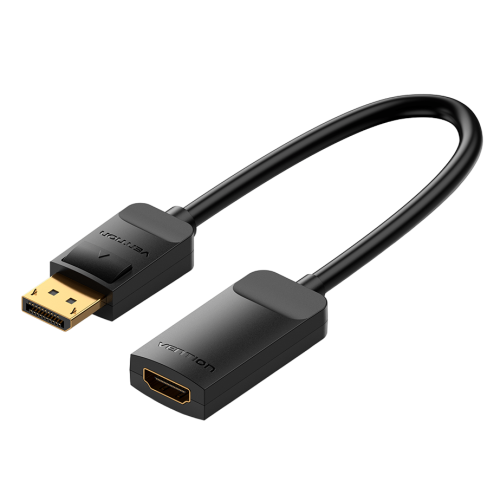 Купить Адаптер Vention DisplayPort to HDMI 0.15m (HBZBB) Black - цена в Харькове, Киеве, Днепре, Одессе
в интернет-магазине Telemart фото