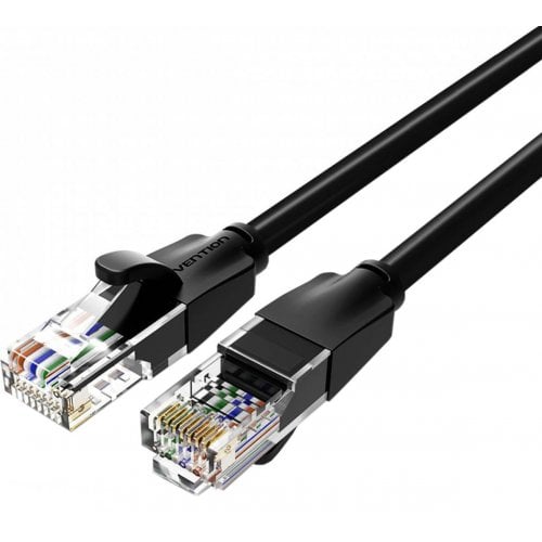 Купить Патч-корд Vention UTP, RJ45, Cat6 35m (IBEBU) Black - цена в Харькове, Киеве, Днепре, Одессе
в интернет-магазине Telemart фото