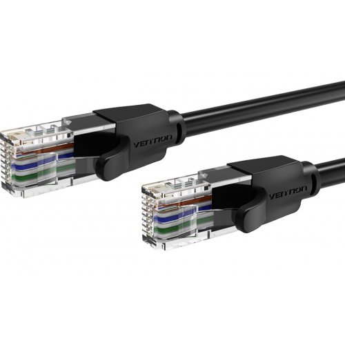 Купить Патч-корд Vention UTP, RJ45, Cat6 35m (IBEBU) Black - цена в Харькове, Киеве, Днепре, Одессе
в интернет-магазине Telemart фото