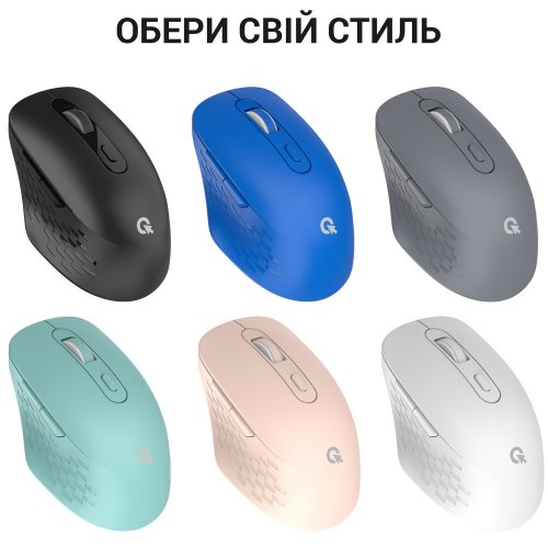 Купить Мышка OfficePro M230 Silent Click Wireless Gray - цена в Харькове, Киеве, Днепре, Одессе
в интернет-магазине Telemart фото