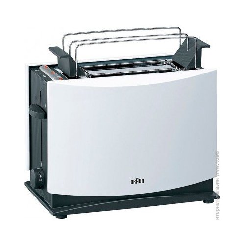 Купити Тостер Braun HT 450 WH - ціна в Києві, Львові, Вінниці, Хмельницькому, Франківську, Україні | інтернет-магазин TELEMART.UA фото
