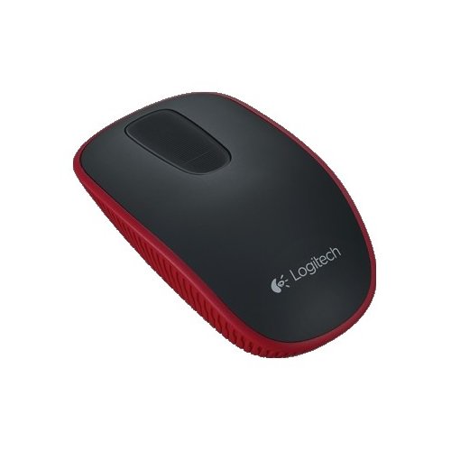 Миша Logitech Wireless Zone Touch Mouse T400 Red купити в Україні: Київ, Львів, Хмельницький, Тернопіль, Івано-Франківськ | Низька ціна, відгуки, характеристики від TELEMART фото