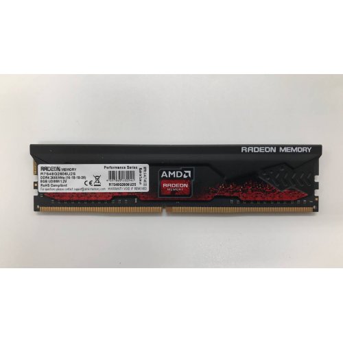 Продать Озу AMD DDR4 8GB 2666Mhz Radeon R7 Performance (R7S48G2606U2S) (Восстановлено продавцом, 643566) по Trade-In интернет-магазине Телемарт - Киев, Днепр, Украина фото