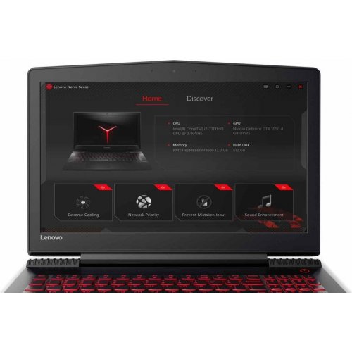 Продать Ноутбук Lenovo Legion Y520-15 (80WK008NRA) Black по Trade-In интернет-магазине Телемарт - Киев, Днепр, Украина фото