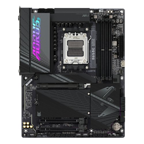 Материнська плата Gigabyte B650E AORUS PRO X USB4 (sAM5, AMD B650) купити з перевіркою сумісності: огляд, характеристики, ціна у Києві, Львові, Вінниці, Хмельницькому, Івано-Франківську, Україні | інтернет-магазин TELEMART.UA фото