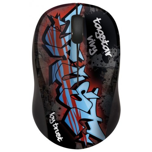Купить Мышка Trust Vivy Wireless Mini Mouse Tagstar Graffiti - цена в Харькове, Киеве, Днепре, Одессе
в интернет-магазине Telemart фото