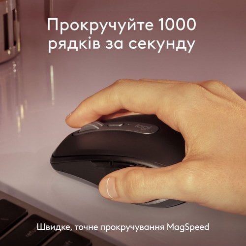 Купить Мышка Logitech MX Anywhere 3S for Mac (910-006947) Space Grey - цена в Харькове, Киеве, Днепре, Одессе
в интернет-магазине Telemart фото