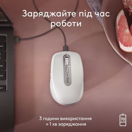 Купить Мышка Logitech MX Anywhere 3S for Mac (910-006946) Pale Grey - цена в Харькове, Киеве, Днепре, Одессе
в интернет-магазине Telemart фото