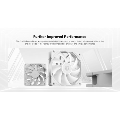 Продати Кулер для корпуса ID-Cooling TF 12025 PRO (TF-12025-PRO-WHITE) White за Trade-In у інтернет-магазині Телемарт - Київ, Дніпро, Україна фото