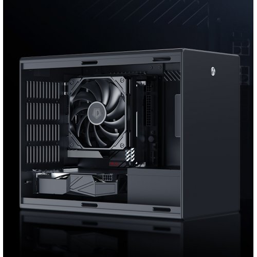 Кулер ID-Cooling IS-67-XT (IS-67-XT Black) купити з перевіркою сумісності: огляд, характеристики, ціна у Києві, Львові, Вінниці, Хмельницькому, Івано-Франківську, Україні | інтернет-магазин TELEMART.UA фото