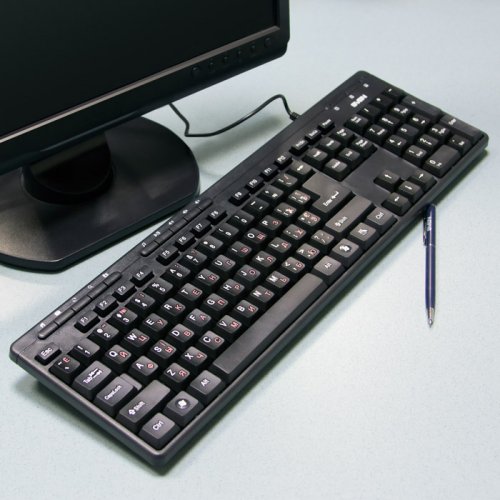 Купить Клавиатура SVEN Standard 307M USB Black - цена в Харькове, Киеве, Днепре, Одессе
в интернет-магазине Telemart фото