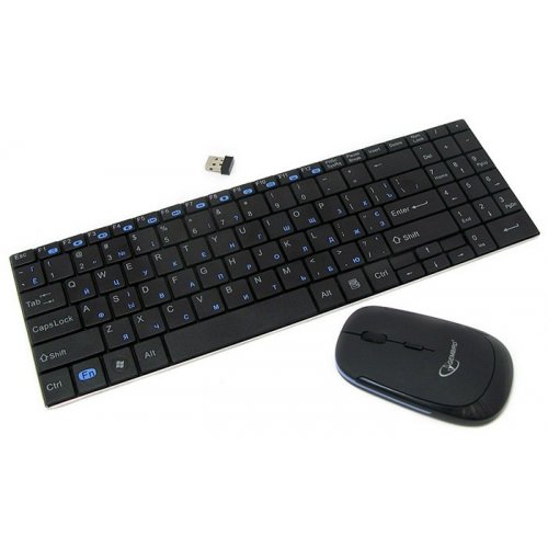 Купити Комплект Gembird KBS-P5-UA USB Black - ціна в Києві, Львові, Вінниці, Хмельницькому, Франківську, Україні | інтернет-магазин TELEMART.UA фото