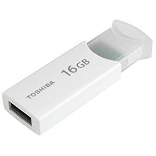 Накопичувач Toshiba U204 16GB USB 2.0 White (THN-U204W0160M4) купити в Україні | Telemart фото
