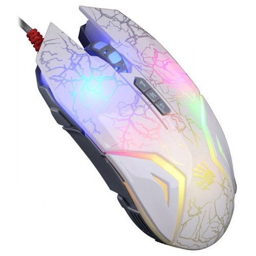 Купить Мышка A4Tech Bloody N50 White - цена в Харькове, Киеве, Днепре, Одессе
в интернет-магазине Telemart фото