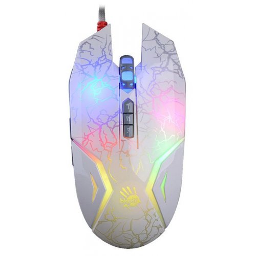 Купить Мышка A4Tech Bloody N50 White - цена в Харькове, Киеве, Днепре, Одессе
в интернет-магазине Telemart фото