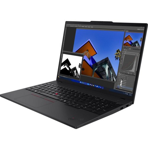 Купить Ноутбук Lenovo ThinkPad T16 Gen 3 (21MN0059RA) Black - цена в Харькове, Киеве, Днепре, Одессе
в интернет-магазине Telemart фото