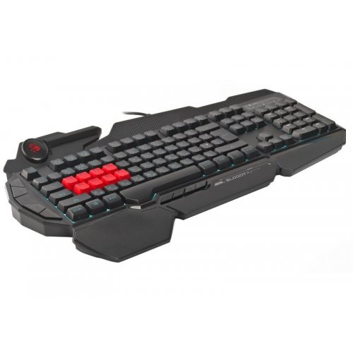 Клавиатура A4Tech Bloody B318 8-Light Strike Black купить в Украине: Киев, Днепр, Харьков, Одесса  | Низкая цена, отзывы, характеристики от TELEMART фото