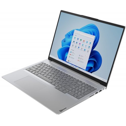 Купить Ноутбук Lenovo ThinkBook 16 G7 IML (21MS004PRA) Arctic Grey - цена в Харькове, Киеве, Днепре, Одессе
в интернет-магазине Telemart фото