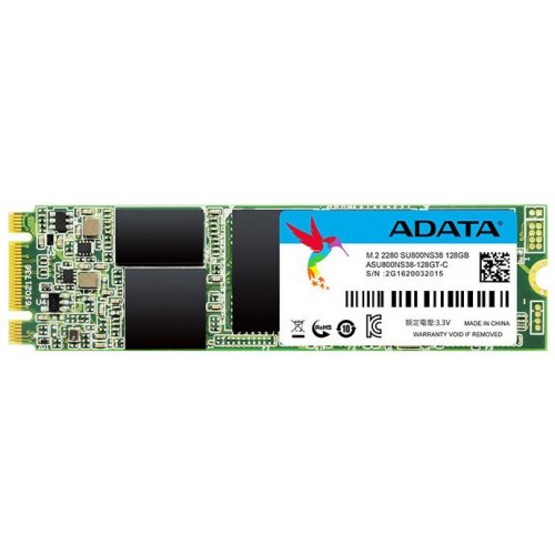 Продать SSD-диск ADATA Ultimate SU800 TLC 128GB M.2 (2280 SATA) (ASU800NS38-128GT-C) по Trade-In интернет-магазине Телемарт - Киев, Днепр, Украина фото
