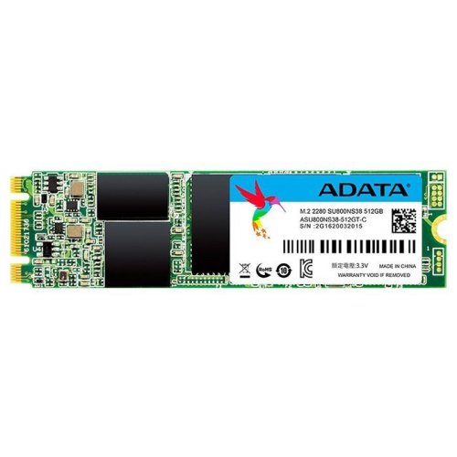 Продать SSD-диск ADATA Ultimate SU800 TLC 512GB M.2 (2280 SATA) (ASU800NS38-512GT-C) по Trade-In интернет-магазине Телемарт - Киев, Днепр, Украина фото