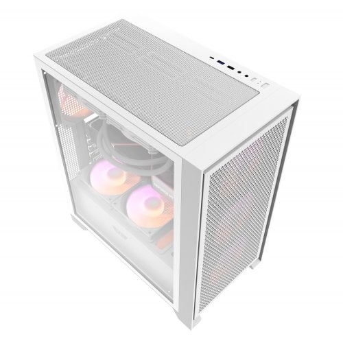 Корпус DarkFlash DRX70 Mesh без БЖ White купити з перевіркою сумісності: огляд, характеристики, ціна у Києві, Львові, Вінниці, Хмельницькому, Івано-Франківську, Україні | інтернет-магазин TELEMART.UA фото