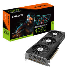Відеокарта Gigabyte GeForce RTX 4060 Gaming OC 8192MB (GV-N4060GAMING OC-8GD) (Відновлено продавцем, 646868)