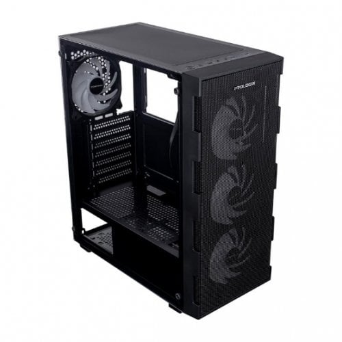 Photo Prologix E115 Tempered Glass&Mesh without PSU Black