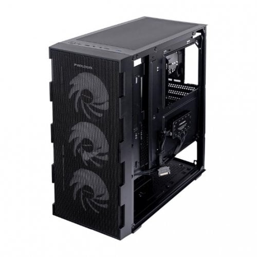 Photo Prologix E115 Tempered Glass&Mesh without PSU Black