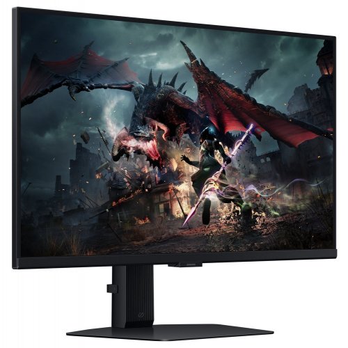 Купити Уцінка монітор Samsung 27" Odyssey G5 (LS27DG500EIXCI) Black (Биті пікселі, 6шт., 646994) - ціна в Києві, Львові, Вінниці, Хмельницькому, Франківську, Україні | інтернет-магазин TELEMART.UA фото