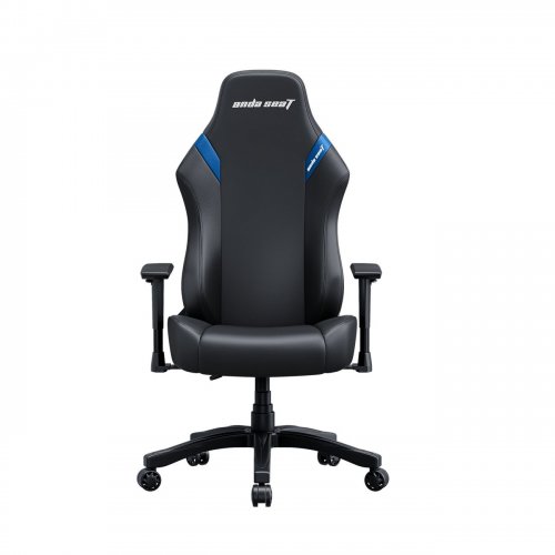 Ігрове крісло Anda Seat Luna L (AD18-44-BS-PV) Black/Blue купити в Україні: Київ, Львів, Хмельницький, Тернопіль, Івано-Франківськ | Низька ціна, відгуки, характеристики від TELEMART фото