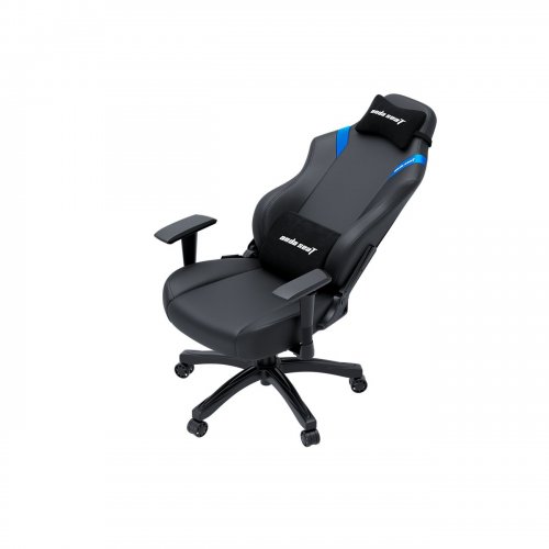 Ігрове крісло Anda Seat Luna L (AD18-44-BS-PV) Black/Blue купити в Україні: Київ, Львів, Хмельницький, Тернопіль, Івано-Франківськ | Низька ціна, відгуки, характеристики від TELEMART фото
